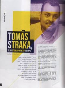 Tomás Straka, el historiador y su tiempo